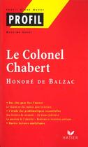 Couverture du livre « Le colonel Chabert, d'Honoré de Balzac » de Adeline Lesot aux éditions Hatier