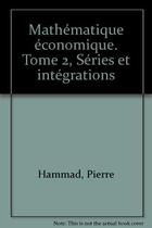 Couverture du livre « Mathematique economique » de Hammad aux éditions Cujas