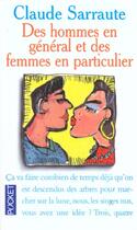 Couverture du livre « Des Hommes En General Et Des Femmes En Particulier » de Claude Sarraute aux éditions Pocket