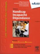 Couverture du livre « Handicap, incapacité, dépendance ; module 4 (4e édition) » de Cofemer aux éditions Elsevier-masson