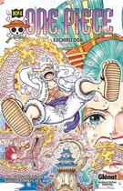 Couverture du livre « One Piece - édition originale Tome 104 : Shogun du pays des Wa » de Eiichiro Oda aux éditions Glenat