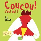 Couverture du livre « COUCOU, C'EST QUI ? ; à la ferme » de  aux éditions 1 2 3 Soleil