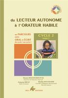 Couverture du livre « Parcours entre oral et ecrit - cycle 2 - du lecteur autonome a l orateur habile » de Moughamir-Mlik aux éditions Ebla