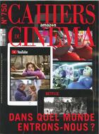 Couverture du livre « Cahiers du cinema n 750 - dans quel monde - decembre 2018 » de  aux éditions Revue Cahiers Du Cinema