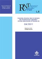 Couverture du livre « Revue des nouvelles technologies de l'information, n l-6 - avancees recentes dans le domaine des ar » de  aux éditions Hermann