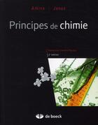 Couverture du livre « Principes de chimie (2e édition) » de Jones et Atkins aux éditions De Boeck Superieur