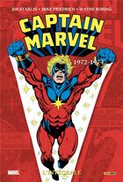 Couverture du livre « Captain Marvel : Intégrale vol.3 : 1972-1974 » de Jim Starlin et Wayne Boring et Mike Friedrich aux éditions Panini