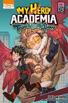 Couverture du livre « My hero Academia - team-up mission Tome 4 » de Kohei Horikoshi et Yoko Akiyama aux éditions Ki-oon