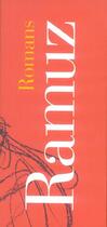 Couverture du livre « Coffret Ramuz 2 volumes » de Charles-Ferdinand Ramuz aux éditions Gallimard