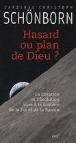 Couverture du livre « Hasard ou plan de dieu ? » de Schonborn Christophe aux éditions Cerf