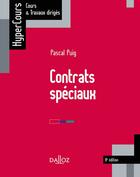 Couverture du livre « Contrats spéciaux » de Pascal Puig aux éditions Dalloz