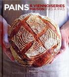 Couverture du livre « Pains et viennoiseries maison pas à pas » de Emmanuel Hadjiandreou aux éditions Marabout