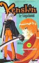 Couverture du livre « Kenshin le vagabond Tome 20 ; réminiscences » de Nobuhiro Watsuki aux éditions Glenat