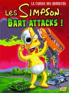 Couverture du livre « Les Simpson - la cabane des horreurs Tome 7 : Bart attacks ! » de Matt Groening aux éditions Jungle