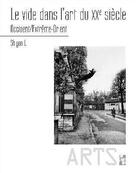 Couverture du livre « Le vide dans l'art du XXe siècle » de Li Shiyan aux éditions Pu De Provence