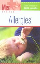 Couverture du livre « Allergies » de  aux éditions Broquet