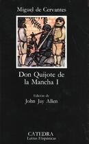 Couverture du livre « Don Quijote de la Mancha t.1 » de Miguel De Cervantes Saavedra aux éditions Ophrys