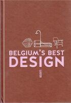 Couverture du livre « Belgium's best design » de Ceulemans aux éditions Luster