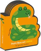 Couverture du livre « Petit boa est calme » de Marion Billet aux éditions Gallimard-jeunesse