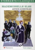 Couverture du livre « Mademoiselle Else » de Arthur Schnitzler aux éditions Flammarion