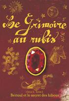 Couverture du livre « Le grimoire au rubis - t01 - le secret des hiboux » de Bottet/Carre aux éditions Casterman