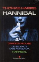 Couverture du livre « Hannibal ; dragon rouge ; le silence des agneaux ; coffret » de Thomas Harris aux éditions Albin Michel