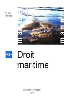 Couverture du livre « Droit maritime » de Gael Piette aux éditions Pedone