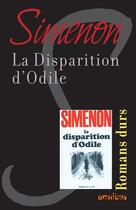 Couverture du livre « La disparition d'Odile » de Georges Simenon aux éditions Omnibus