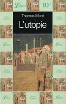 Couverture du livre « L'utopie » de Thomas More aux éditions J'ai Lu