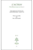 Couverture du livre « L'action - une dialectique du salut » de Coutagne aux éditions Beauchesne