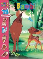 Couverture du livre « Bambi ; contes à coller » de Van Gool aux éditions Succes Du Livre