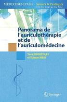 Couverture du livre « Panorama de l'auriculothérapie et de l'auriculomédecine » de Rouxeville/Meas aux éditions Springer