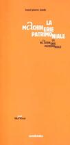 Couverture du livre « Machinerie patrimoniale (la) » de Jeudy/Henri-Pie aux éditions Sens Et Tonka