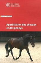 Couverture du livre « Appréciation des chevaux et des poneys » de  aux éditions Ifce