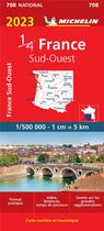 Couverture du livre « France Sud-Ouest (édition 2023) » de Collectif Michelin aux éditions Michelin