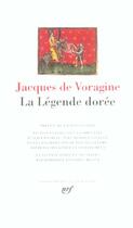 Couverture du livre « La légende dorée » de Jacques De Voragine aux éditions Gallimard