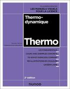 Couverture du livre « Thermodynamique (2e édition) » de Catherine Even-Beaudoin et Nicolas Vernier aux éditions Dunod