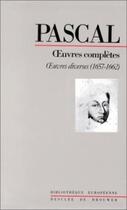 Couverture du livre « Oeuvres complètes, tome 4 » de Jean Mesnard et Blaise Pascal aux éditions Desclee De Brouwer