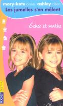 Couverture du livre « Les jumelles s'en mêlent t.2 ; échec et maths » de Stine Megan aux éditions Pocket Jeunesse