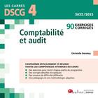 Couverture du livre « Comptabilité et audit : 90 exercices corrigés » de Christelle Baratay aux éditions Gualino