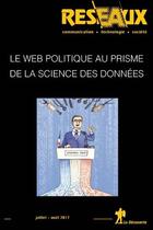 Couverture du livre « REVUE RESEAUX » de Revue Reseaux aux éditions La Decouverte