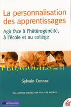 Couverture du livre « La personnalisation des apprentissages » de Connac S aux éditions Esf