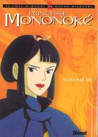 Couverture du livre « Princesse mononoké » de Hayao Miyazaki aux éditions Glenat