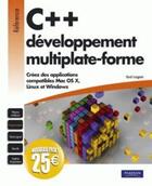 Couverture du livre « C++ développement d'applications multiplate-formes » de Syd Logan aux éditions Pearson