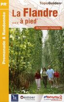 Couverture du livre « La Flandre à pied ; 59 - PR - P591 (édition 2010) » de  aux éditions Ffrp