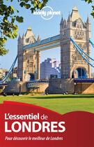 Couverture du livre « L'essentiel de Londres (2e édition) » de  aux éditions Lonely Planet France