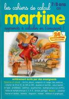 Couverture du livre « Les Cahiers De Calcul Martine 7-8 Ans » de  aux éditions Cerf Volant