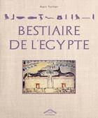 Couverture du livre « Bestiaire égyptien » de Alain Fortier aux éditions Circonflexe