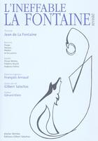 Couverture du livre « L'Ineffable La Fontaine » de Salachas aux éditions Salachas