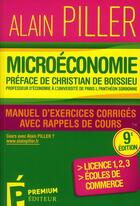 Couverture du livre « Microeconomie 9eme edition » de Alain Piller aux éditions Premium